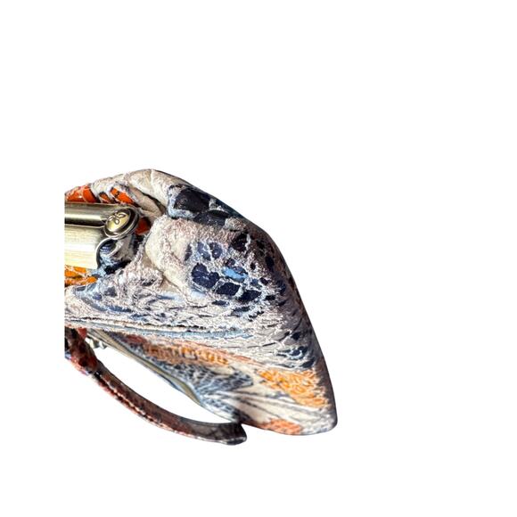 Hobo Cora Orange Blossom Large Frame Wallet - Picture 4 of 10